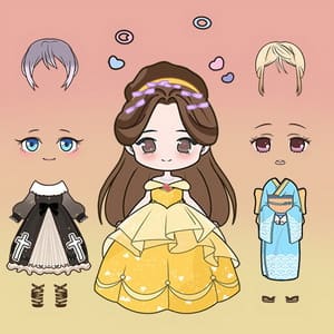 Vivi Doll Dress Up