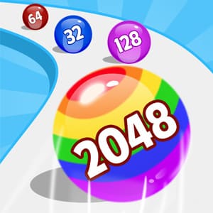 2048 Run: Gorgeous Balls