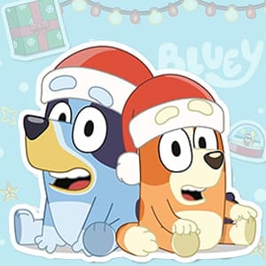 Bluey Christmas Jigsaw