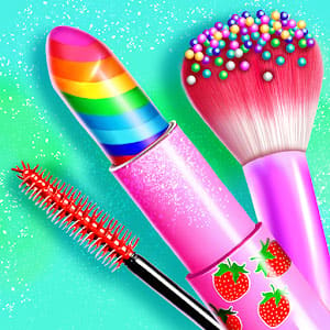 Candy Makeup Fashion Girl