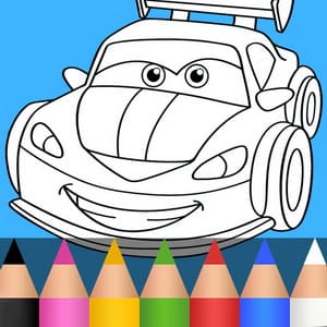 Cars Coloring Game