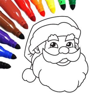 Christmas Coloring Game 2