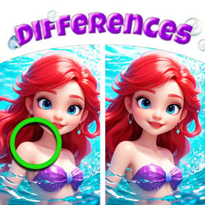 Find The Differences: Little Mermaid