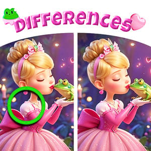 Find The Differences: The Frog Prince