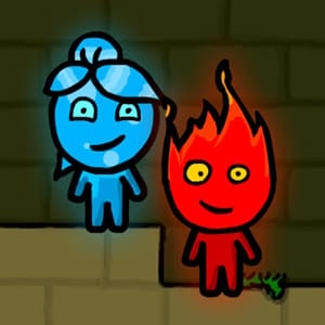 Firegirl And Waterboy In The Forest Temple