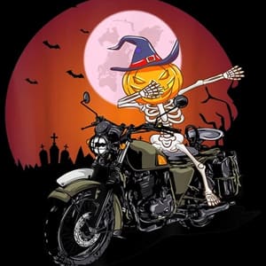 Halloween Pumpkin Rider