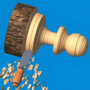 Woodturning simulator