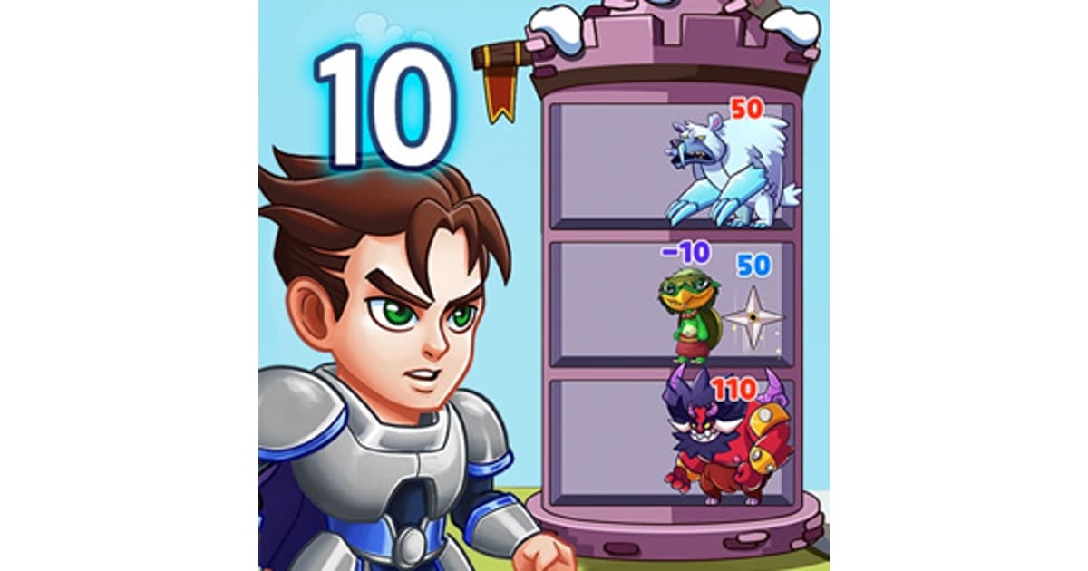 Hero Tower Wars - Merge Puzzle - Free Classic Game - Play Now On Mafa.Com